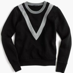 J. Crew Varsity Colorblock Sweatshirt